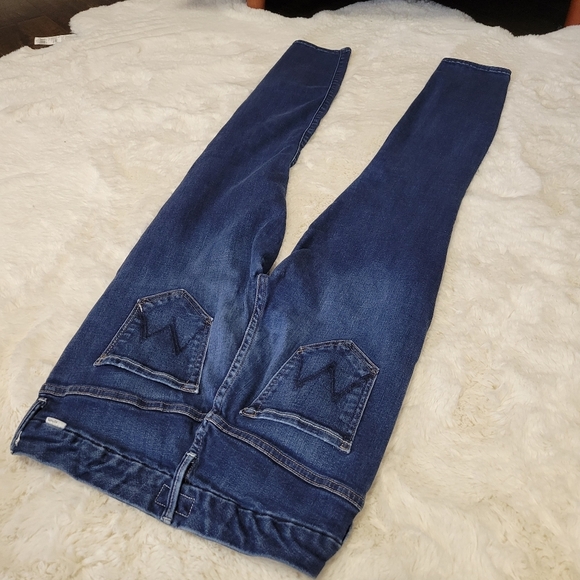 Mother Jeans High Waisted Looker Ankle in Up Your Alley Up Your Alley - Picture 10 of 10